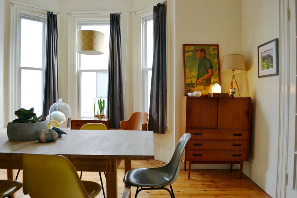 View of Andy & Andrew’s Vintage Modern | Apartment Therapy